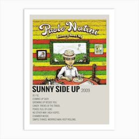 Paolo Nutini Sunny Side Up Ro Sunny Side Up 2009 Poster Art Print