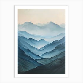 Poster Canvas Mountain 51 Art Print