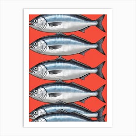 Sardines 11 Art Print