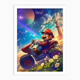 Mario Kart Art Print