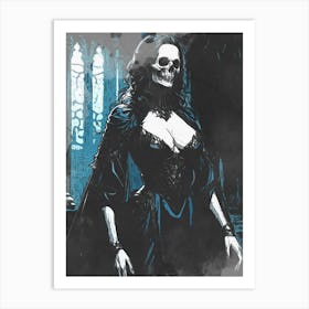 Queen Of Death Art Print