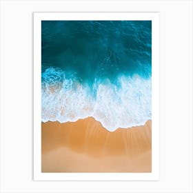 Beach - Beach Stock Videos & Royalty-Free Footage 4 Art Print