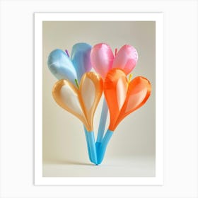 Dreamy Inflatable Flowers Bleeding Heart 1 Art Print