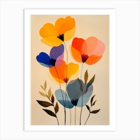 Poppies 54 Art Print