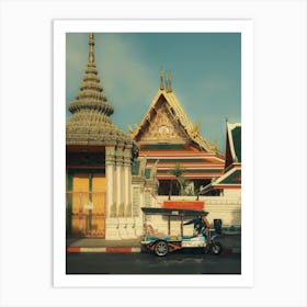 Thailand Bangkok Street Scene Art Print