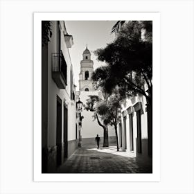 Cordoba, Spain, Black And White Analogue Photography 2 Art Print