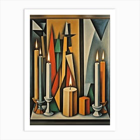 Candles Art Print