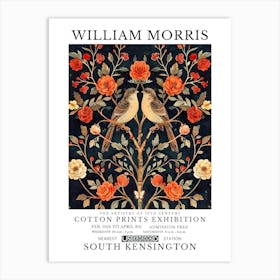 William Morris Exhibitions Birds Series 18 Art Print