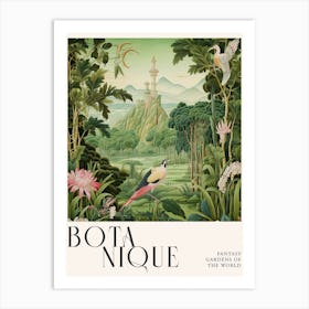 Botanique Fantasy Gardens Of The World 54 Art Print