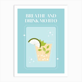 Mojito Time Art Print