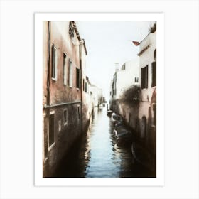 The Quite Canal Venice Art Print