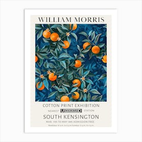 William Morris Vintage Poster Oranges Art Print