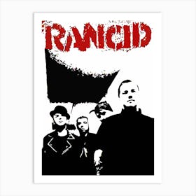 Rancid band music Art Print