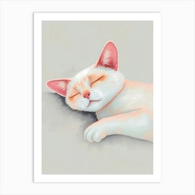 Feline Creative Cat Illustration 35 1 Art Print