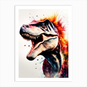 T-Rex dinosaur Art Print