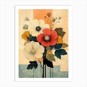 Flowers In A Vase 19 Art Print