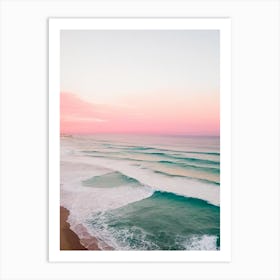 Byron Bay, Australia Pink Photography 1 Art Print