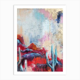 Abstract Texas 2 Art Print