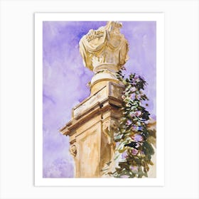 Garden Near Lucca, John Singer Sargent Art Print