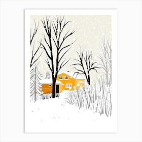 Winter View Art Print