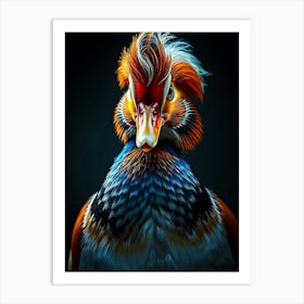 Wild Animal Creative Portrait 35 Art Print