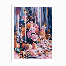 Table Setting 1 Art Print