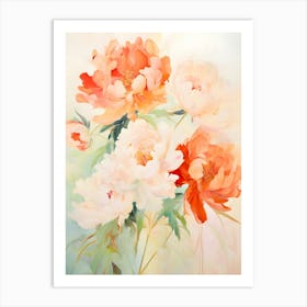 Peonies 25 Art Print