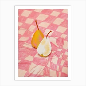 Two Pears Art Print