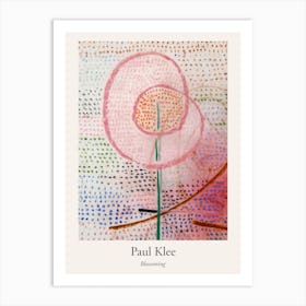 Blossoming   Paul Klee, Poster Art Print