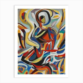 Abstract Painting 860 Art Print