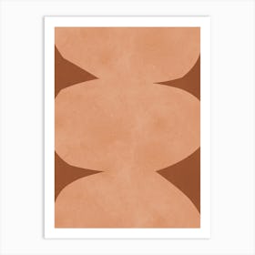 Abstract organic shapes 18 Art Print