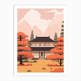 Japan 2 Travel Illustration Art Print