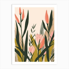 Pink Flowers 22 Art Print