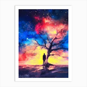 Abstract Tree Art Print