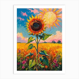 Sunflower 3 Art Print