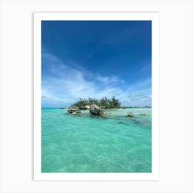 Beautiful Bermuda Water - Vertical Art Print