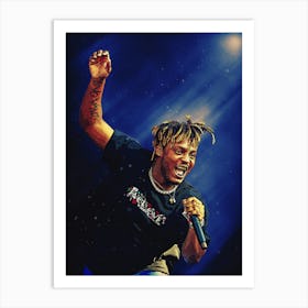 Superstars Of Juice Wrld Concert Art Print