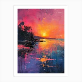 Sunset 13 Art Print