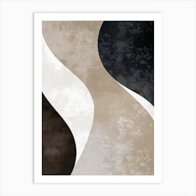 The Poetry Of Beige Minimalist Style Art Print