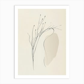 Branch Of Twigs Art Print