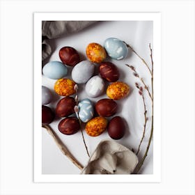 Easter Eggs 433 Art Print