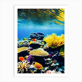 Coral Reef Underwater 1 Art Print