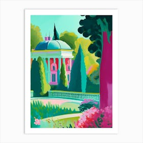 Schönbrunn Palace Gardens, Austria Abstract Still Life Art Print