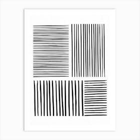 Lines Abstract Mix Art Print