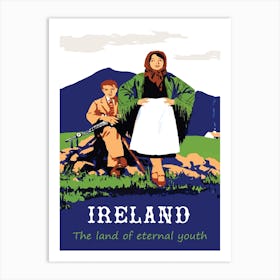 Ireland, Land Of Eternal Youth Art Print