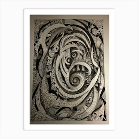 Spiral Swirl 2 Art Print