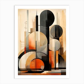 Industrial Abstract Minimalist 7 Art Print