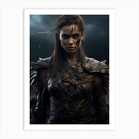 Fantasy Woman Warrior Art Print