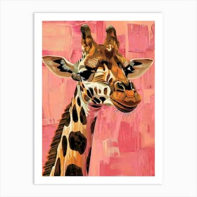 Giraffe Canvas Print 13 Art Print