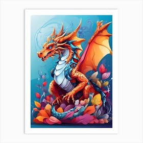 Dragon 2 Art Print